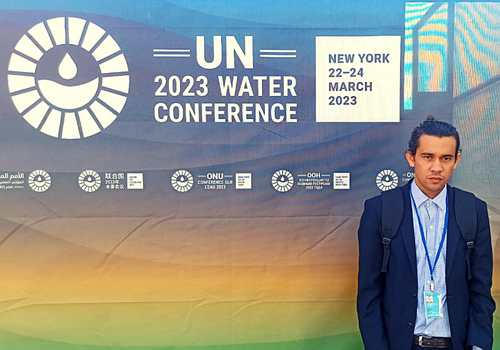 Sindae envia representante para a Conferência Mundial da Água 2023 em Nova Iorque