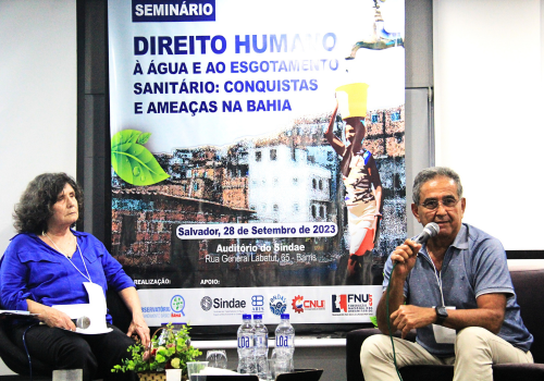 Salvador já cumpriu a meta de universalização de água e esgoto, tendo uma das melhores coberturas de saneamento do país, aponta Abelardo